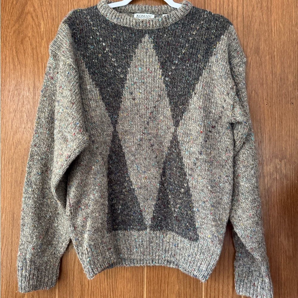 Acorn Women's Gray Crew Neck Sweater
